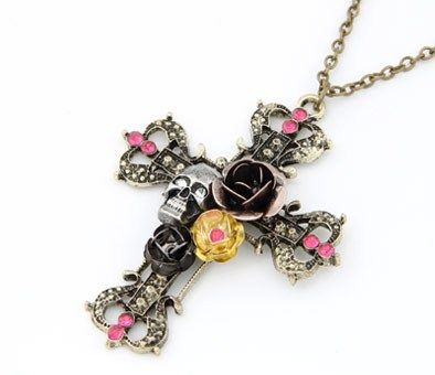 Colar Crucifixo Fashion