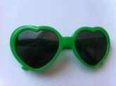 Óculos Coração Lolita Verde